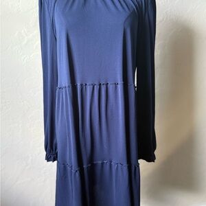 LuLaRoe Navy Long Sleeve Dress